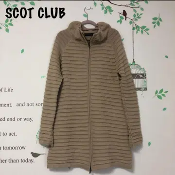 582 스콧 클럽 베이지 계열 니트 아우터