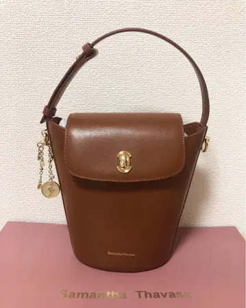 Samantha Thavasa 브라운 숄더백