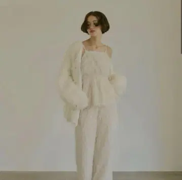 NOTRE emor volume lady shaggy cardigan