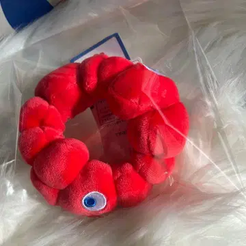 새상품 택 EXPO2025 만박 미야쿠미야쿠 봉제 인형 팔찌 스크런치