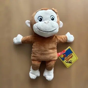 호기심 많은 조지 봉제 인형 퍼펫 새상품 미사용품