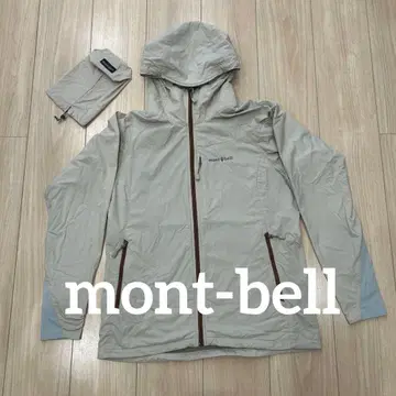 몽벨 mont-bell 라이트쉘 후드티 여성 L 탄
