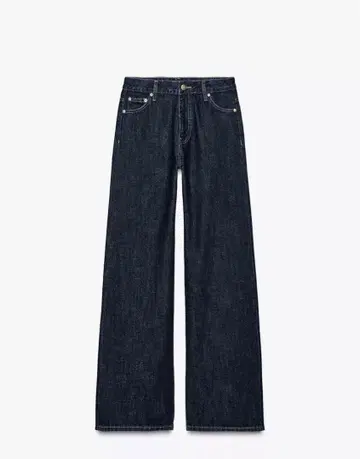 ZARA 미드 라이즈 데님 팬츠