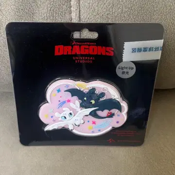 유니버셜 스튜디오 베이징 한정판 드래곤 길들이기 야광 마그넷
