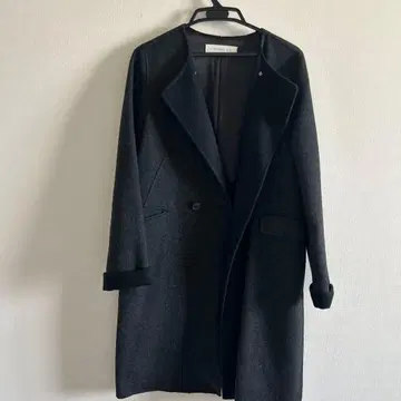 GALERIE VIE 울 캐시미어 롱 코트