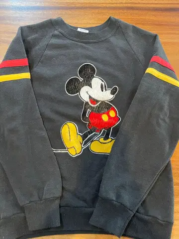 빈티지 미키 맨투맨 made in USA