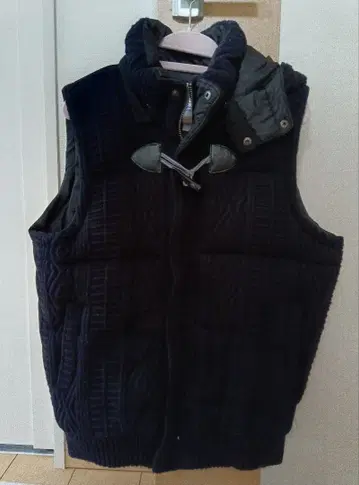 CIAOPANICTYPY 네이비 퀼팅 다운 베스트 M