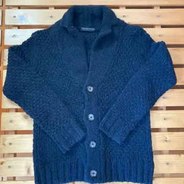 케이블 니트 가디건 자켓