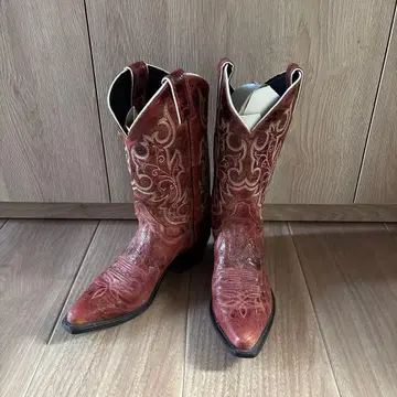 토니 라마 레드 웨스턴 부츠