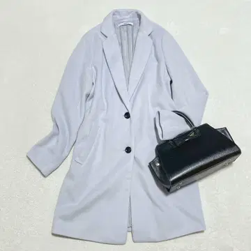 GRL 울 터치 베이직 체스터 코트 성숙 캐주얼 M (fo58)