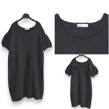 [ Ne-net ] 네넷 백리본 멜톤 울 원피스