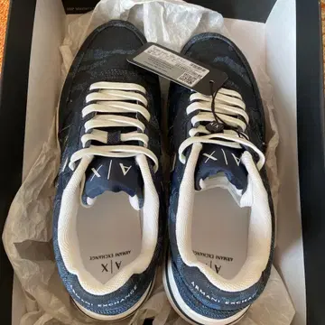 Armani Exchange 스니커즈 네이비 41