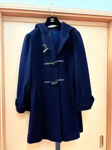 M'S GRACY 후드 부착 더플 코트 40 네이비