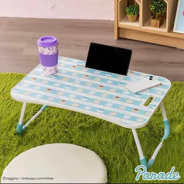 치이카와 접이식 테이블 블루