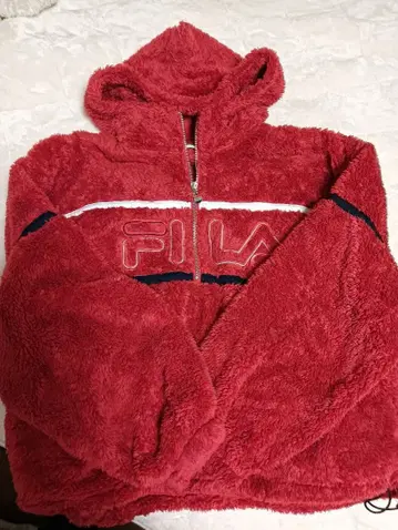 [완판템, 미사용 새상품] 휠라의 복슬복슬 후드티