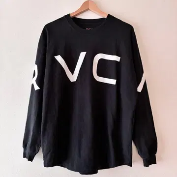 RVCA 루카 맨투맨 트레이닝복 긴팔티 블랙