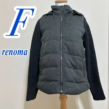 레노마 그레이 자켓 캐주얼 아우터 다운
