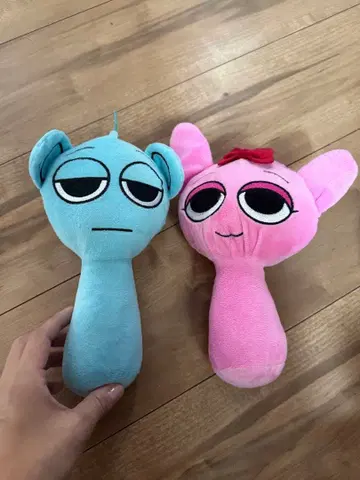 스플랜키 애니메이션 캐릭터 봉제 인형 세트