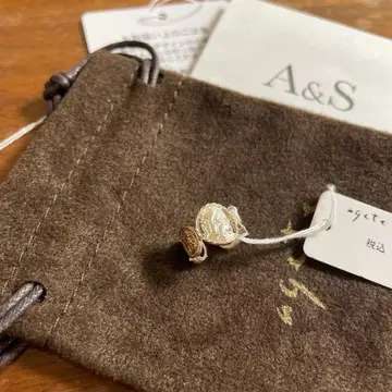 새상품 agete 아가트 코인 이어커프 K5 실버 코인 모티브