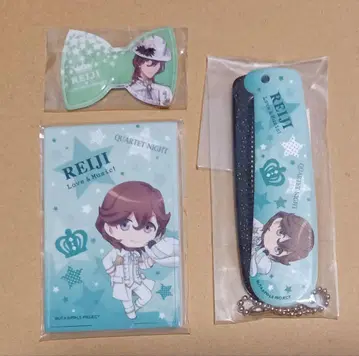 우타프리 코토부키 레이지 미니 거울 빗 배지 세트