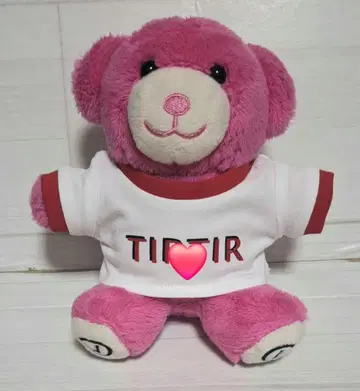 테테 V 태현 봉제 인형용 셔츠 20cm용 핑크 베어