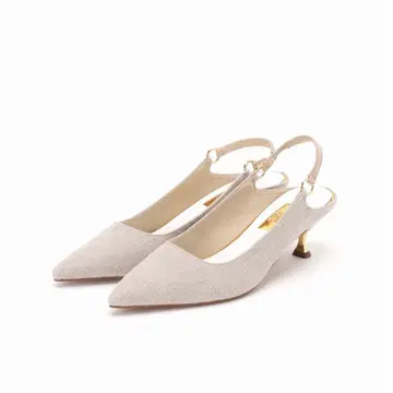 GRISE 5cm 포인트 린넨 슬링백