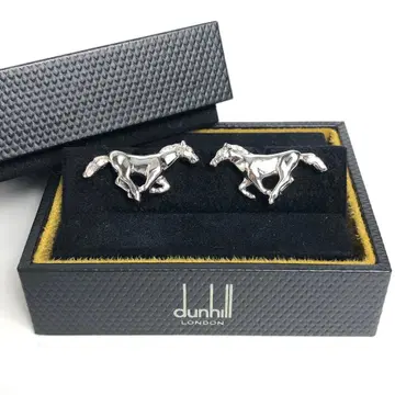 dunhill 던힐 커프스 말 호스 Ag925 실버 남성용
