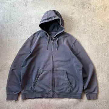 00s 엘엘빈 집업 후드티 페이드 네이비 XXL