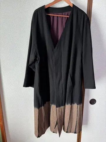 KIMONO by Nadeshiko 시보리 울 코트