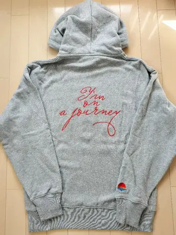 후지이 카제 여행 후드티 S 사이즈