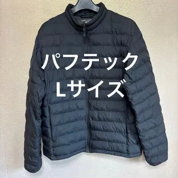 유니클로 퍼프 테크 자켓 L 사이즈 블랙