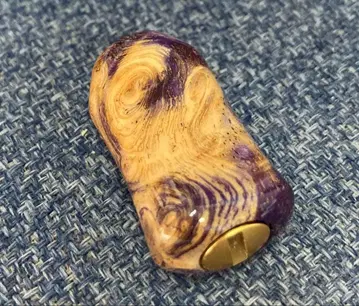 와타라세 수지 공방제 스태빌라이즈드 우드 노브 왼쪽 시마노용