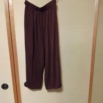 야코 리카르도 모 100%. 약간 얇은 소재 프리 사이즈 벌룬 팬츠