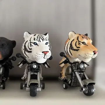 동물 바이크 피규어 세트