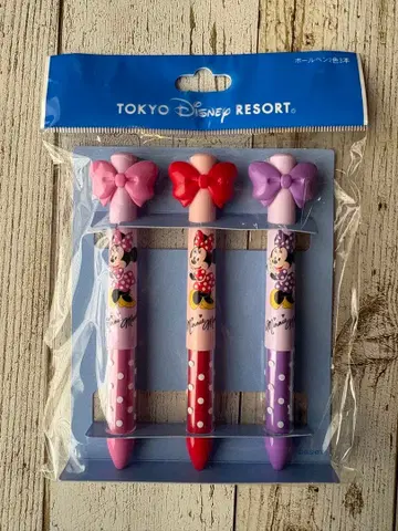 디즈니 리조트 미니 볼펜 세트