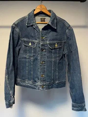 레어 1960년대 Lee 101-J 42 롱 빈티지 구제 의류 데님