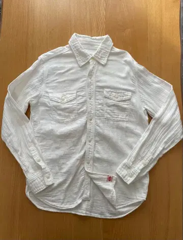 UES UES 웨스 더블 거즈 셔츠 빈티지 이중 거즈 사이즈 3