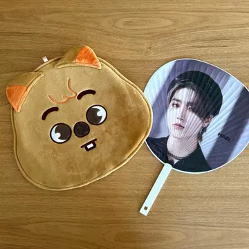 한 부채 커버 부채 케이스 부채 스키즈 straykids 보드카