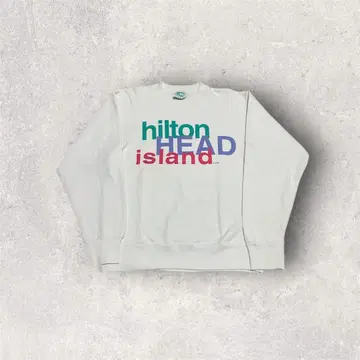 구제 의류 90s 빈티지 맨투맨 트레이닝복 화이트 M