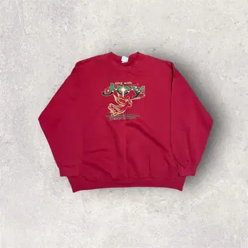 구제 의류 00s USA제 빈티지 맨투맨 Lee 빨간색