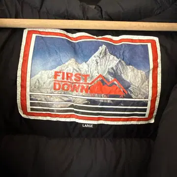 퍼스트 다운 다운 자켓 L 사이즈 카키