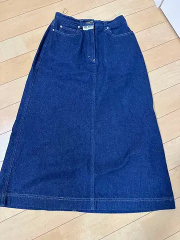 PINE HOUSE 데님 롱 스커트