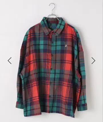 [ BEVERLY HILLS POLO CLUB ] 샤기 체크 셔츠