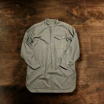 1940s 스웨덴군 풀오버 워크 셔츠 밀리터리 군용