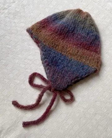 귀마개 달린 니트 모자 비니 플라이트 캡 스타일 2way