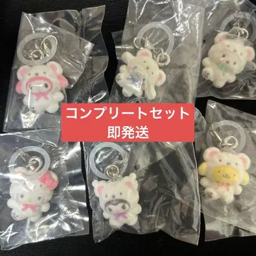 산리오 캐릭터즈 폭신폭신 스노우 마커 액세서리 컴플리트