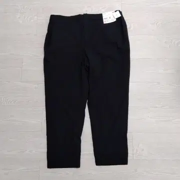 유니클로 웜 팬츠 히트텍 이지 팬츠 기장 짧은 블랙 3XL