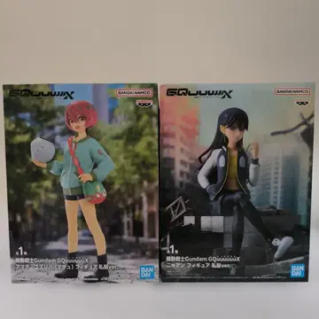 건담 GQuuuuuuX 피규어 2체 세트
