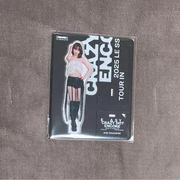 LE SSERAFIM 도쿄돔 공연 채원 아크릴 스탠드 르세라핌