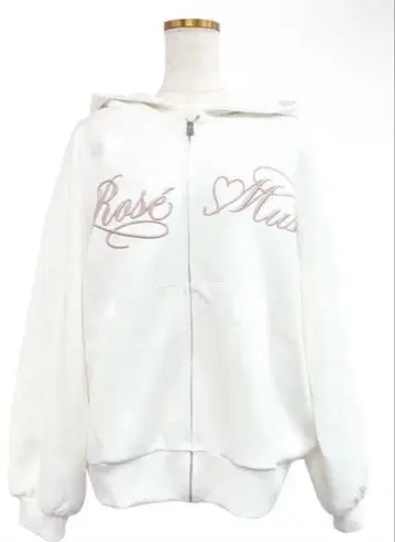 로제 뮤즈 Logo 3d embroidery 후드티